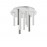 Plafon Varas Cromo-Blanco 9L 374026