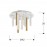 Plafon Varas Oro-Blanco 9L 374064