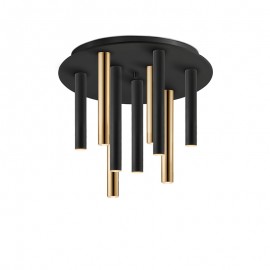Plafon Varas Oro-Negro 9L 374088