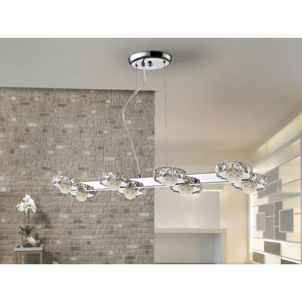 Schuller, Lampara Suria Led 8 Luces 375509