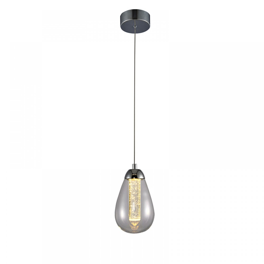 Schuller, Lampara Led Taccia Cromo Doble Tulipa 5W 394318