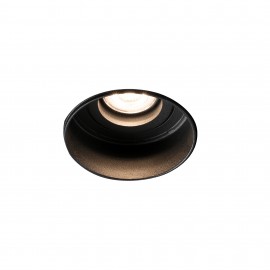 Faro Hyde Negro Redondo Orientable S-M Gu10 40111