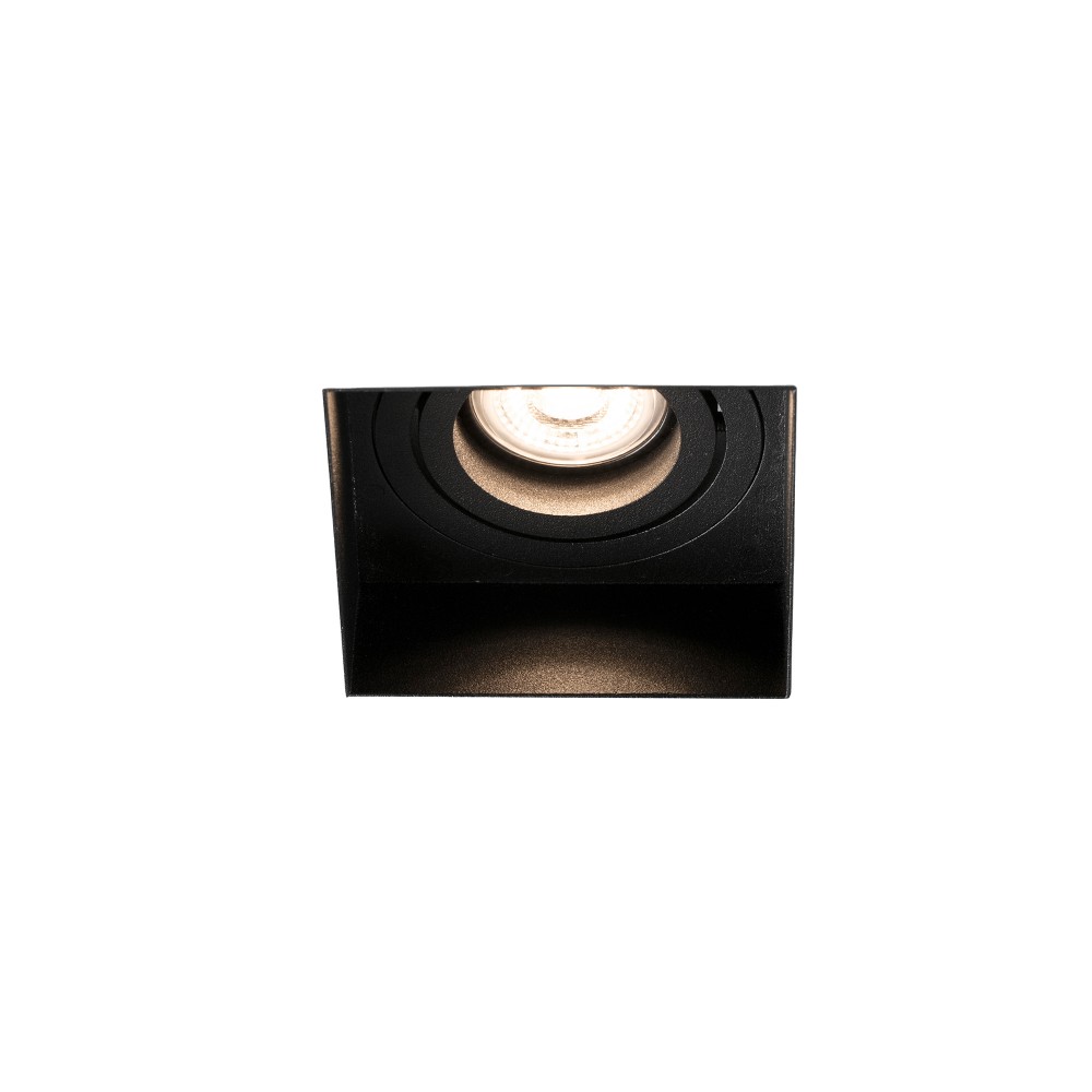 Faro, Faro Hyde Negro Cuadrado Orientable S-M Gu10 40113
