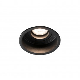 Faro Hyde Negro Redondo Orientable Gu10 40119