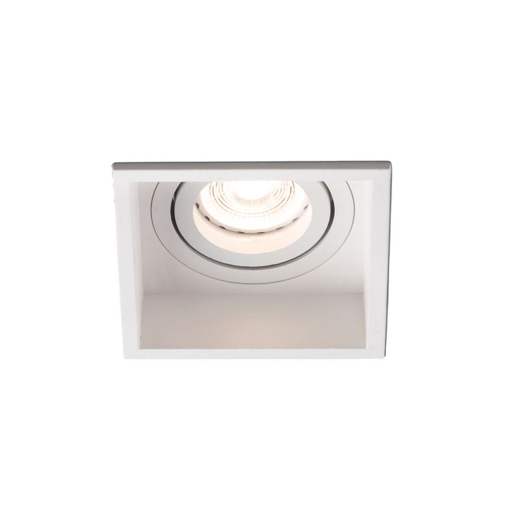 Faro, Faro Hyde Blanco Cuadrado Orientable Gu10 40120