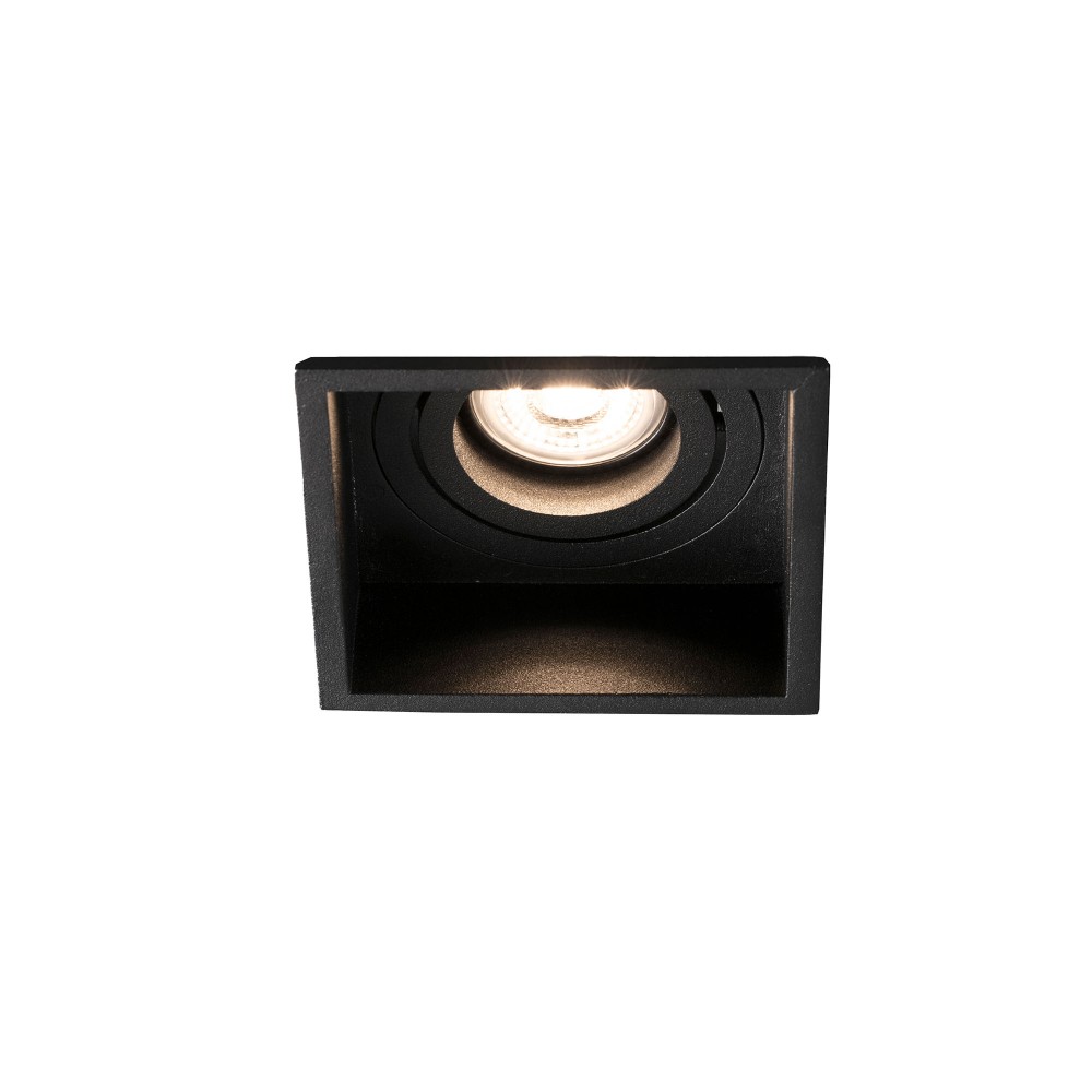 Faro, Faro Hyde Negro Cuadrado Orientable Gu10 40121