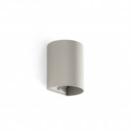 Faro Sole Aplique Redondo Gris 40524