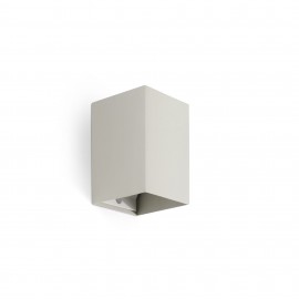 Faro Lune Aplique Cuadrado Gris 40532