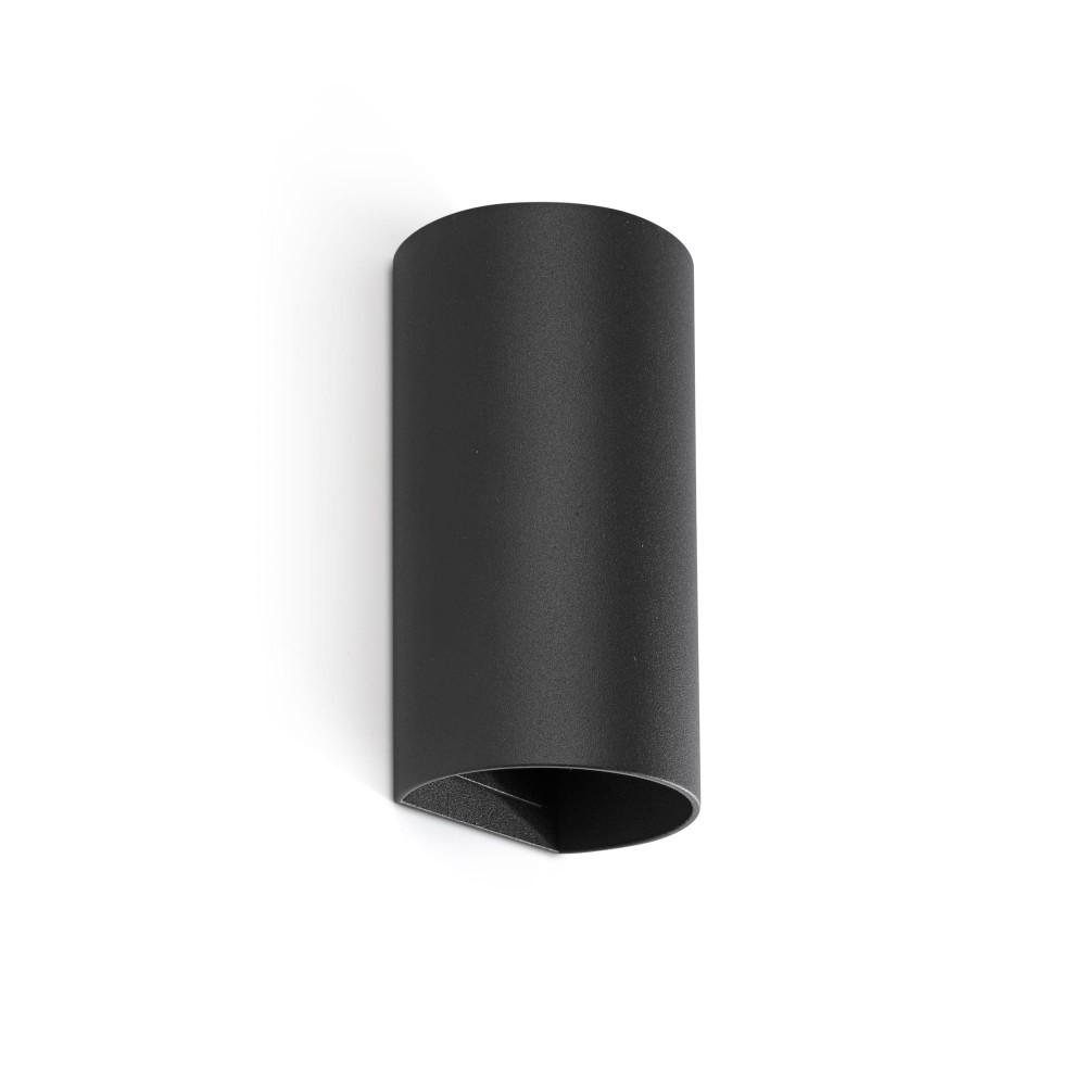 Faro, Faro Sole 2L Aplique Redondo Negro 40539