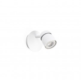 Faro Coco Aplique Blanco 1Xgu10 40660
