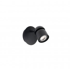 Faro Coco Aplique Negro 1Xgu10 40661