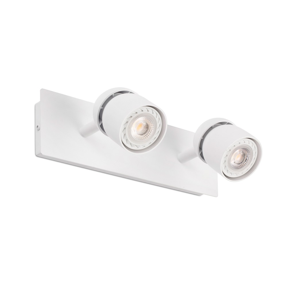 Faro, Faro Coco Aplique Blanco 2Xgu10 40664