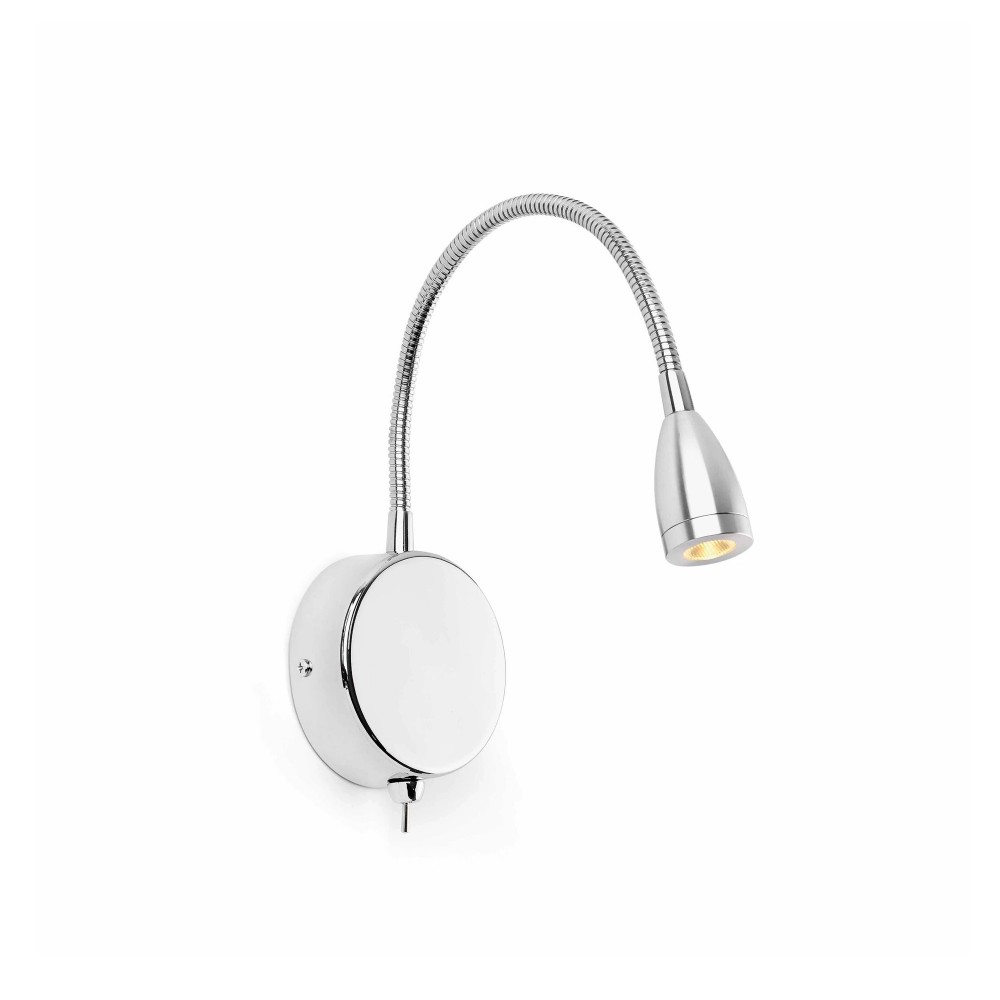 Faro, Faro Loke Lector Cromo Led 3W 3000K 40994