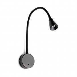 Faro, Faro Bel Lector Negro Led 3W 3000K 41030