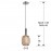Lampara 1L Micron Cromo-Oro 413503