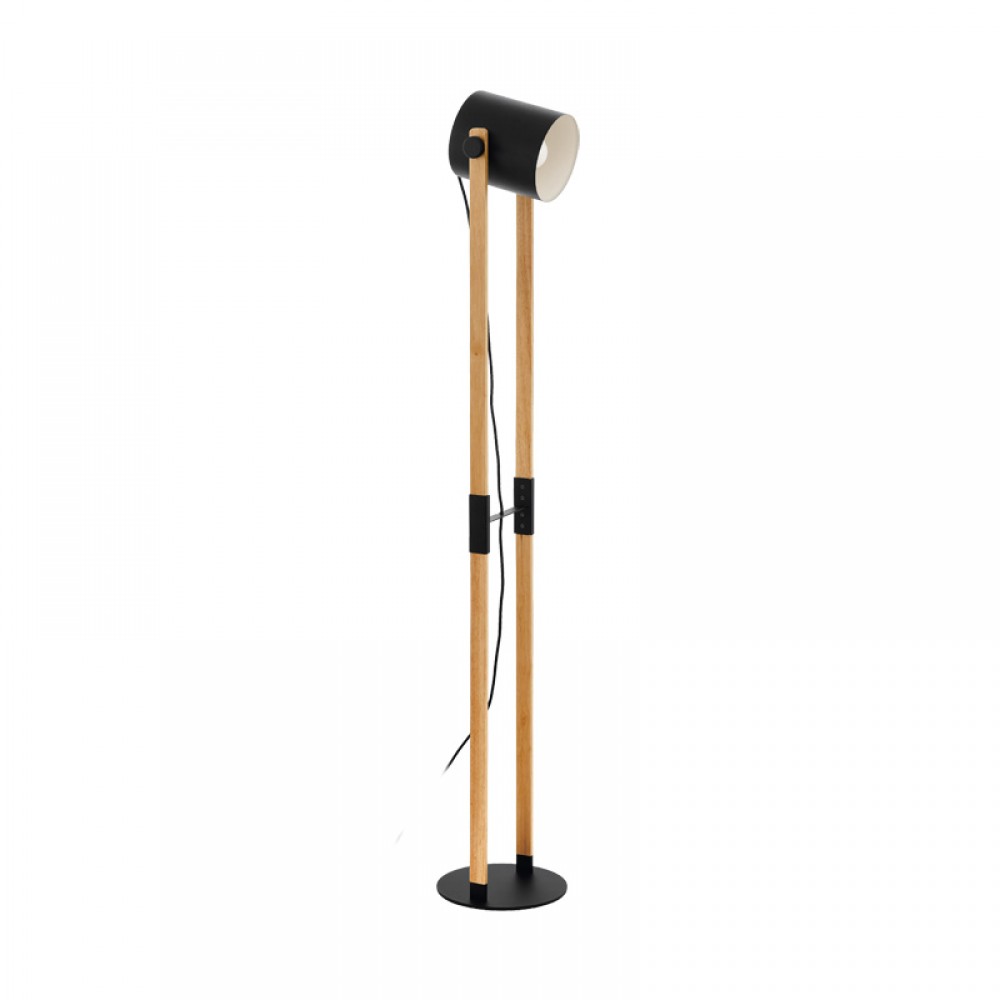 Eglo, Eglo Lampara De Pie Vintage Hornwood 43048