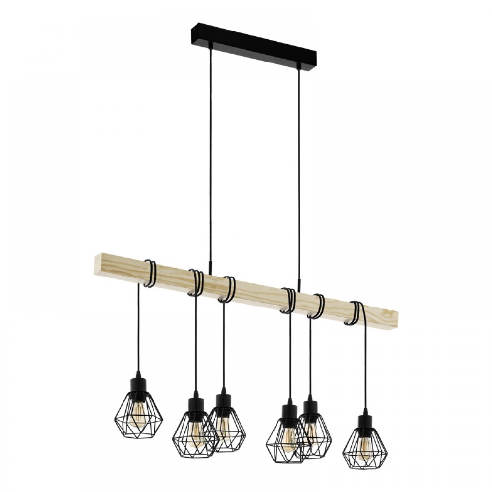 Eglo, Eglo Colgante Vintage Townshend 5 43133