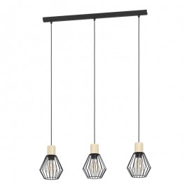 Eglo Lampara Vintage Palmorla 3L 43378
