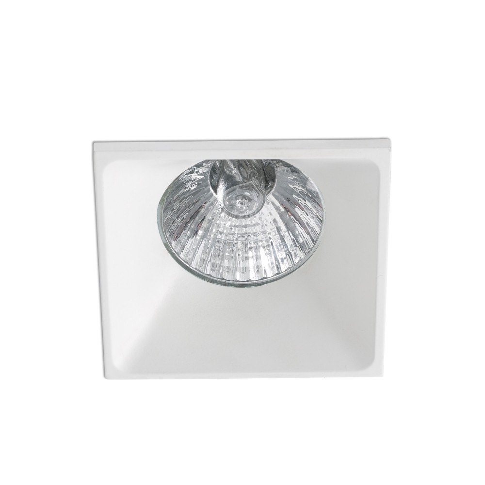 Faro, Faro Neon Empotrable Cuadrado Blanco 1Xgu10-Mr16-Led 43400