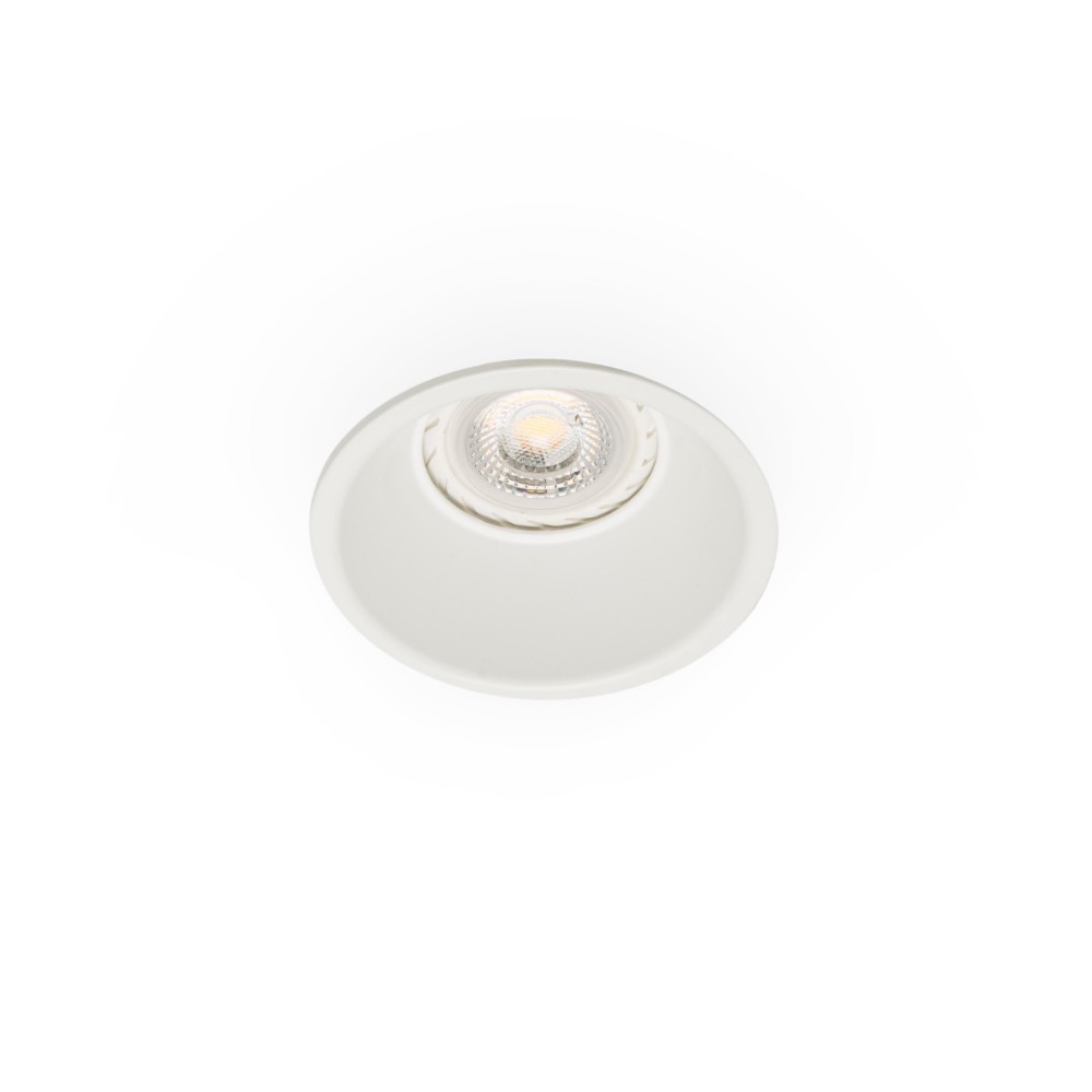 Faro, Faro Gas Empotrable Blanco Gu10-Mr16 50W 43404