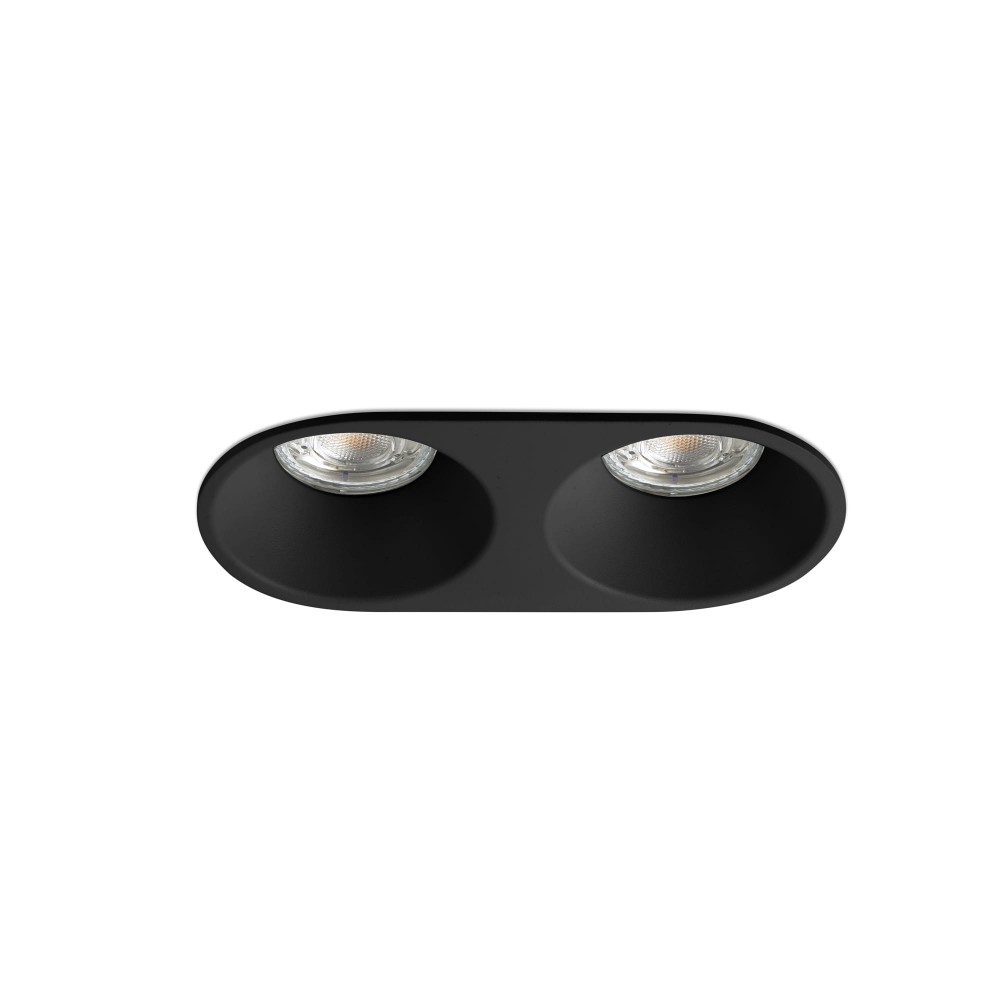 Faro, Faro Gas 2L Empotrable Negro 43421