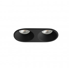 Faro Gas 2L Empotrable Negro 43421