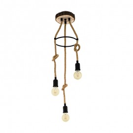 Eglo Lampara Vintage Rampside 3L 43423