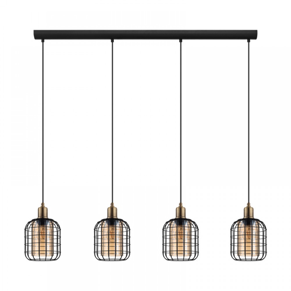 Eglo, Eglo Lampara Chisle Negro 43528