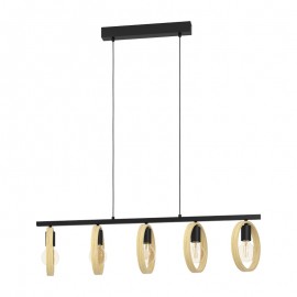 Eglo Lampara Ipsden Negro 43552