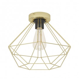 Eglo Lampara Tarbes Laton Cepillado 43678