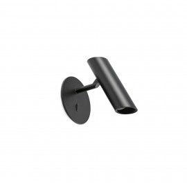 Faro Leo Aplique Negro 43793