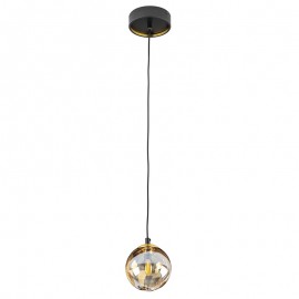 Lampara Dark 1 Luz 12d negro-laton 439428