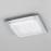 Mantra Plafon Cuadrado CRYSTAL LED 36 Cm - 4000K 4581