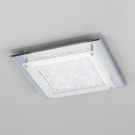 Mantra Plafon Cuadrado CRYSTAL LED 36 Cm - 4000K 4581