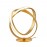 Sobremesa Lazas Pan Oro Ø30 486637