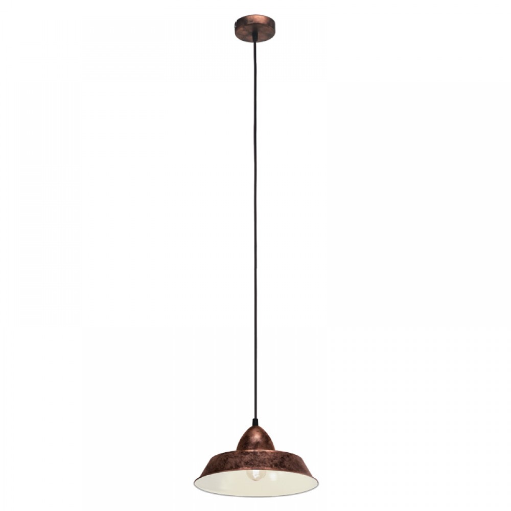 Eglo, Eglo Colgante Vintage Auckland Cobre Viejo 49243