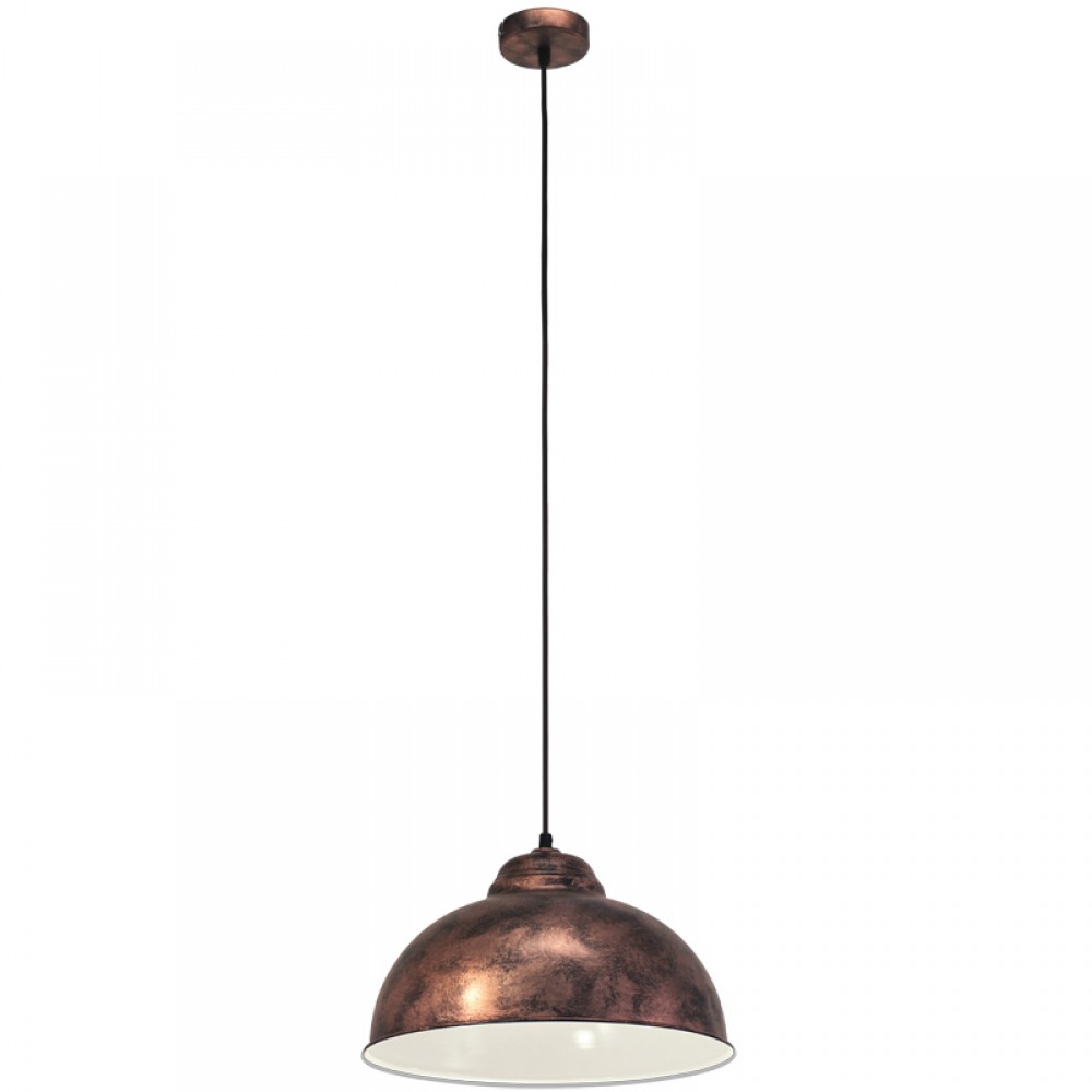 Eglo, Eglo Colgante Vintage Truro 2 Cobre Viejo 49248
