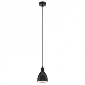 Eglo Colgante Vintage Priddy Negro 49464