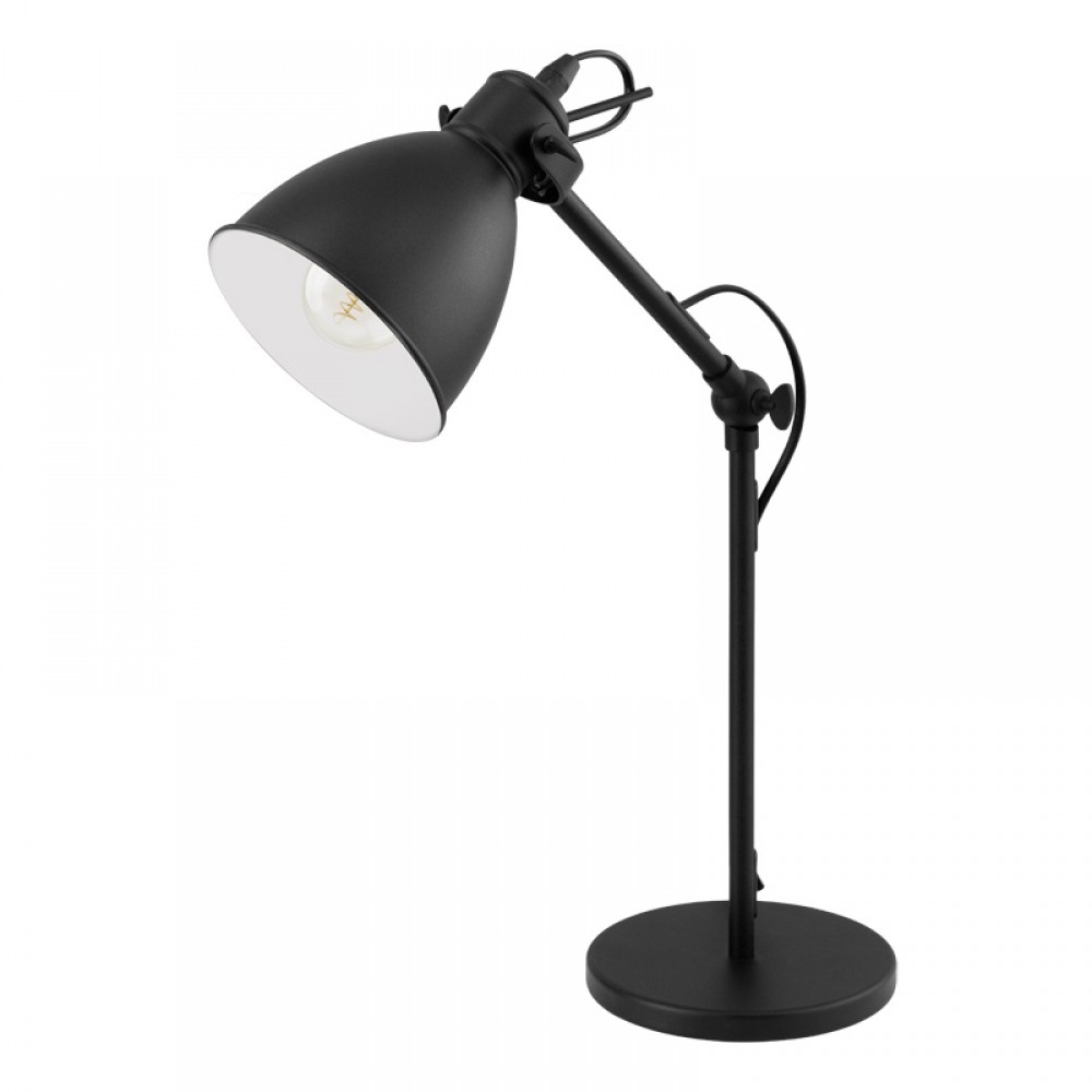 Eglo, Eglo Sobremesa Vintage Priddy Negro 49469