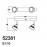 MDC - Foco Drome R2 2X6W Dim-3 Steps 4000K Blanco 5-2381-80-26