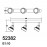 MDC - Foco Drome R3 3X6W Dim-3 Steps 4000K Blanco 5-2382-80-26