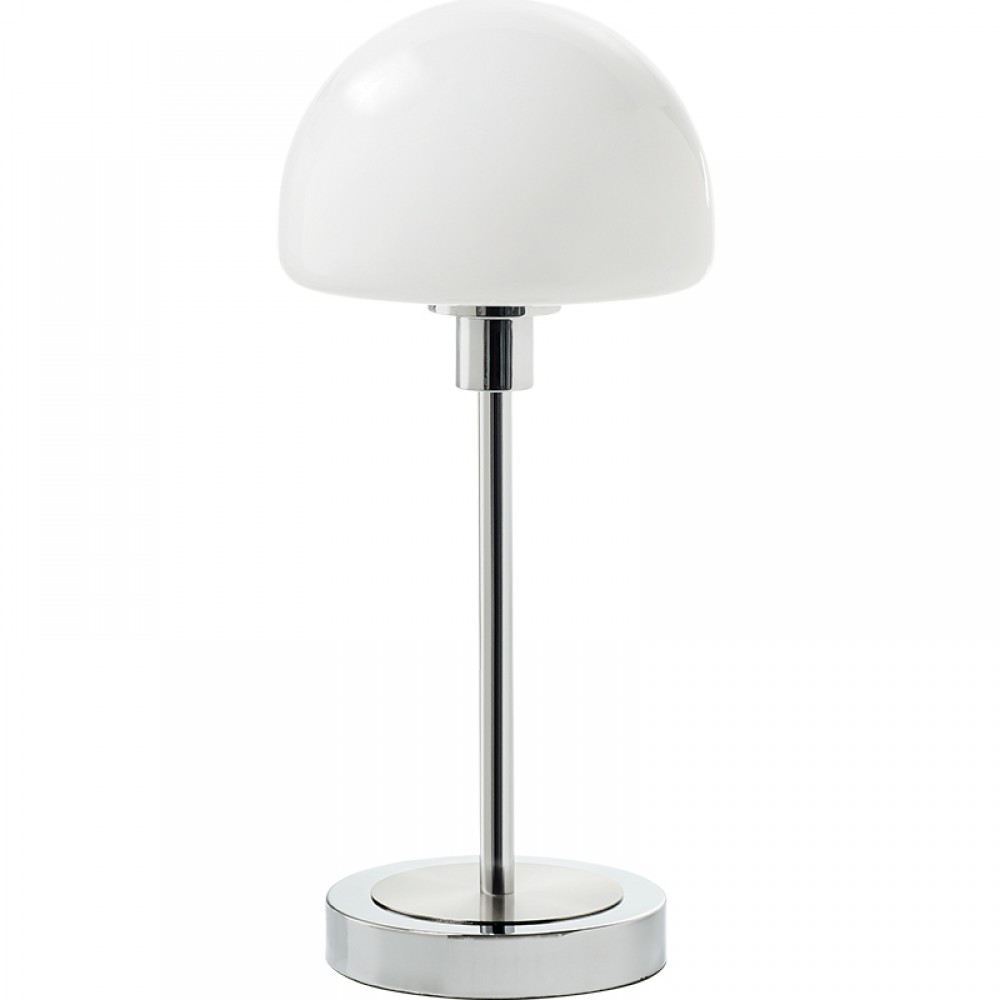 MDC iluminacion, MDC - Sobremesa Button E14 Touch Dim Base Crom M-Opal 5-2398-35-80