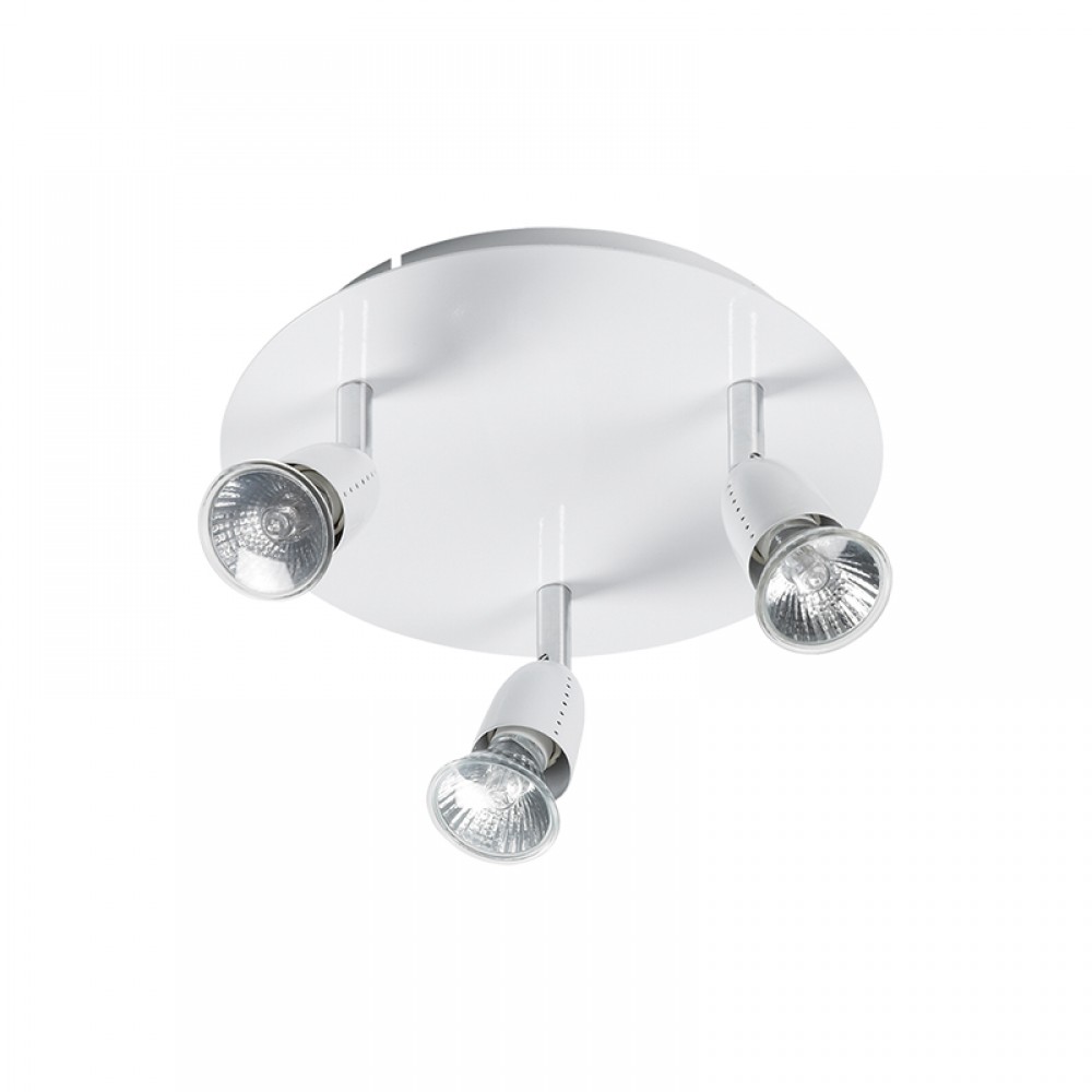 MDC iluminacion, MDC - Foco Ecco Base 3F Blanco Hi 5-5413-80-01