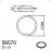 MDC - Plafon Star 2Xe27 Blanco Brillo Aren-Opal Ip44 5-6570-85-22