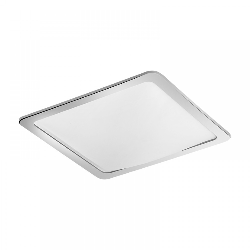MDC iluminacion, MDC - Plafon Star 2Xe27 Cromo Brillo Aren-Opal Ip44 5-6572-30-22