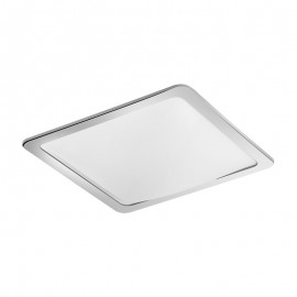 MDC - Plafon Star 2Xe27 Cromo Brillo Aren-Opal Ip44 5-6572-30-22