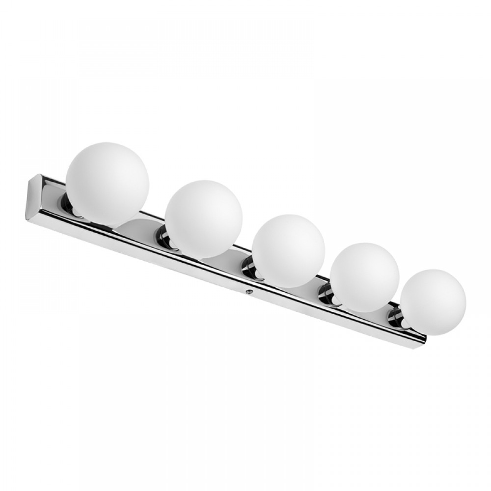 MDC iluminacion, MDC - Aplique Bolas 5Xg9 Cr Br-Opal Ip44 5-6681-30-09