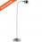 MDC - Pie Led Lectura E27 Pep Cromo 5-6686-30-21