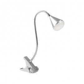 MDC - Pinza 1 Foco Globe 8Xled 0,4W Cromo-Plata 5-6818-30-60