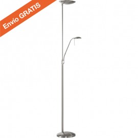 MDC - Pie Led Con Lector 25W Koa Niquel 5-6885-35-09